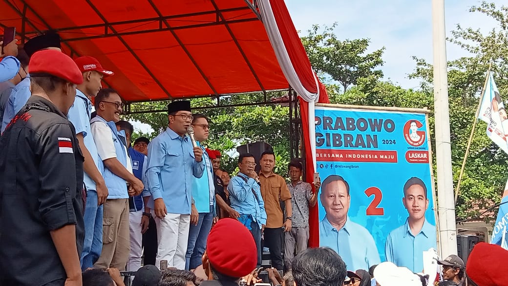 Deklarasi Dukungan Terhadap Prabowo-Gibran di Cirebon, Dihadiri Ridwan Kamil
