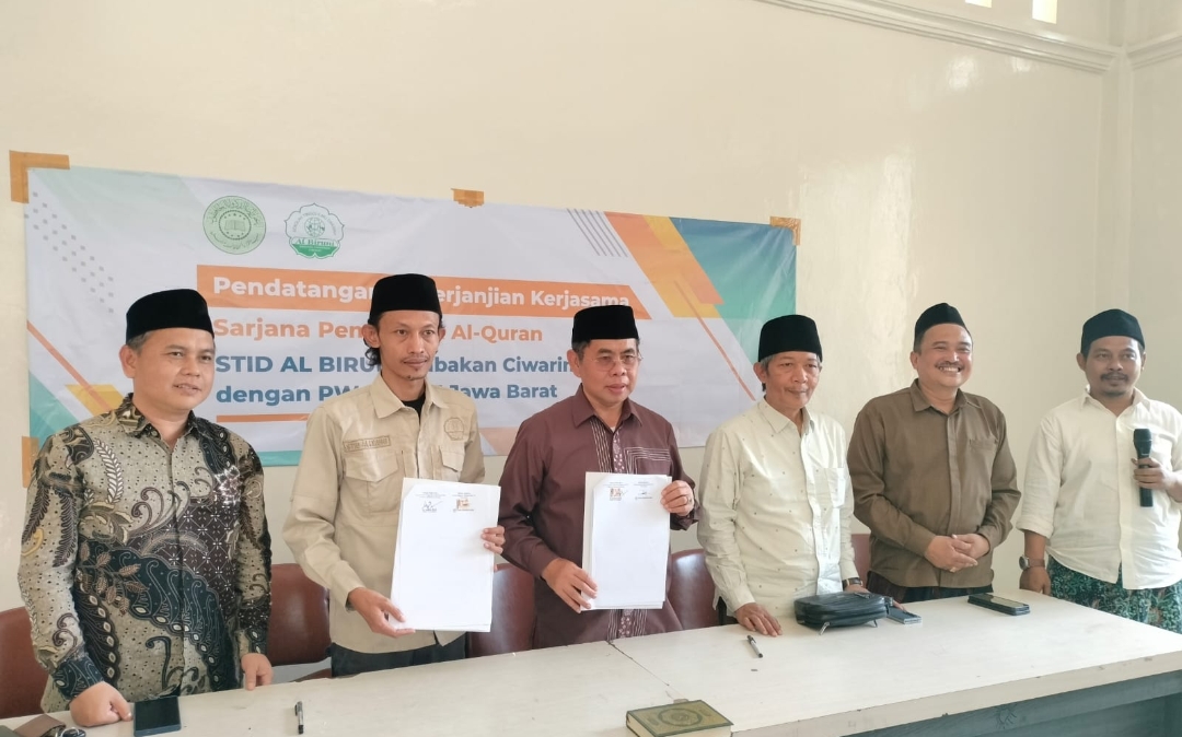 STID Al-Biruni dan PW JQHNU Jawa Barat Teken MoU Strategis Membumikan Al Qur'an 