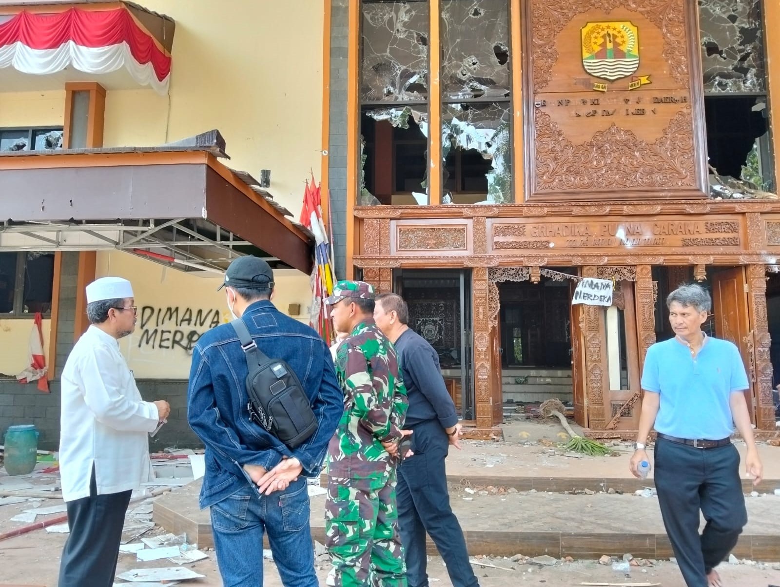 BKAD Cirebon Siapkan Skema Perbaikan Gedung DPRD Pascakerusuhan