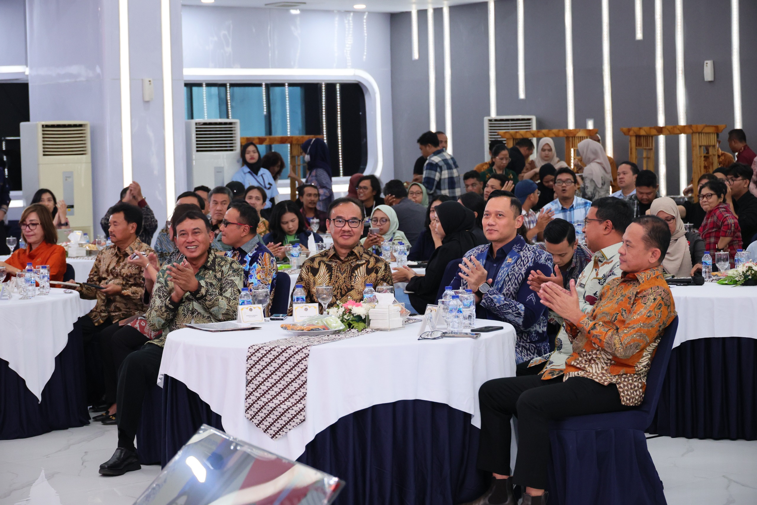 Media Gathering dalam Rangka 100 Hari Kerja, Menteri AHY: Bagian dari Transparansi dan Akuntabilitas Institusi