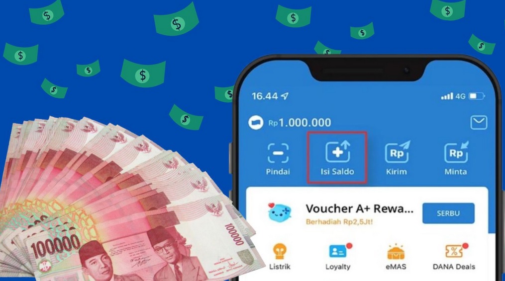 Selamat Nomor Handphonemu Dikirim Saldo DANA Kaget Pagi Ini Sebesar Rp455.000, Jangan Sampai Terlewat