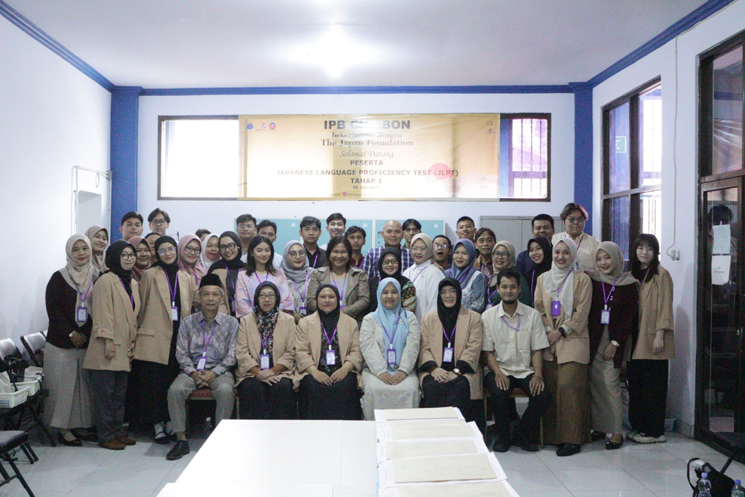 Antusias, Ratusan Peserta Ikuti Tes Bahasa Jepang di Kampus IPB Cirebon