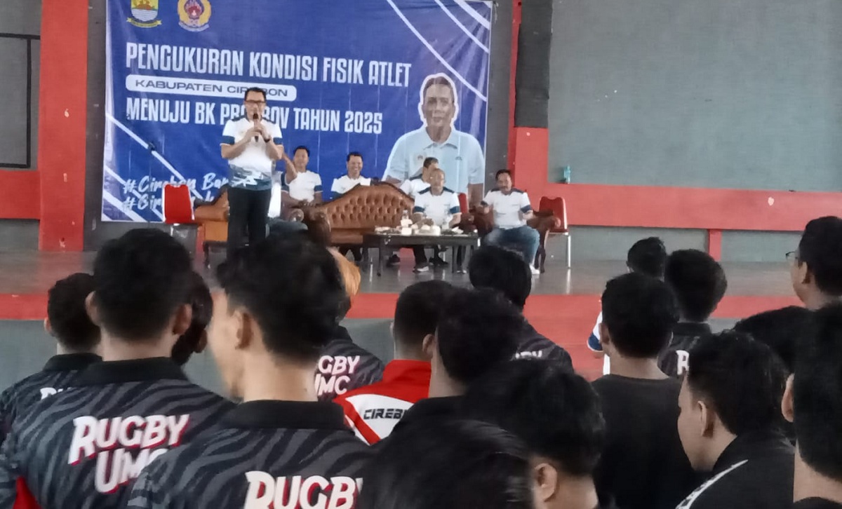 637 Atlet Ikut Tes Fisik yang Digelar KONI Kabupaten Cirebon, Sutardi: Persiapan Menuju Prestasi
