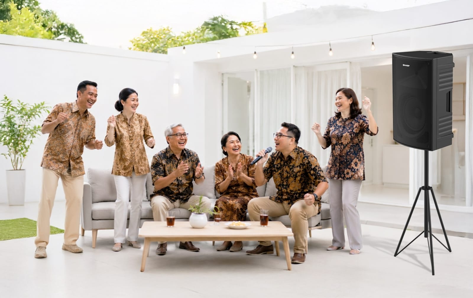 Sharp Indonesia  Rilis SASPro Series, Speaker Portable Powerful untuk Karaoke dan Live Performance