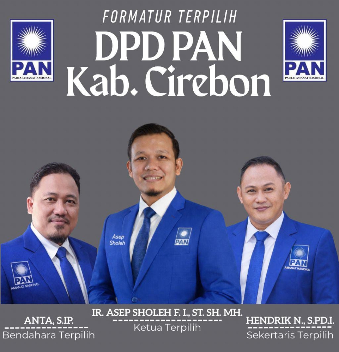Zulhas Tunjuk Asep Sholeh Jadi Ketua PAN Kabupaten Cirebon, Ini Strateginya Raih Kursi di DPRD