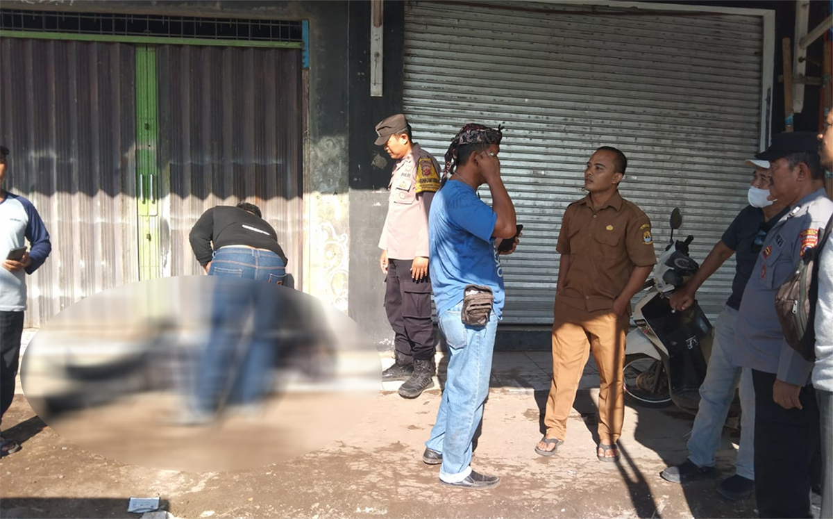 Sempat Parkir Motor Lalu Istirahat, Pria Inisial OI Ditemukan Meninggal Dunia di Depan Ruko Cirebon Timur