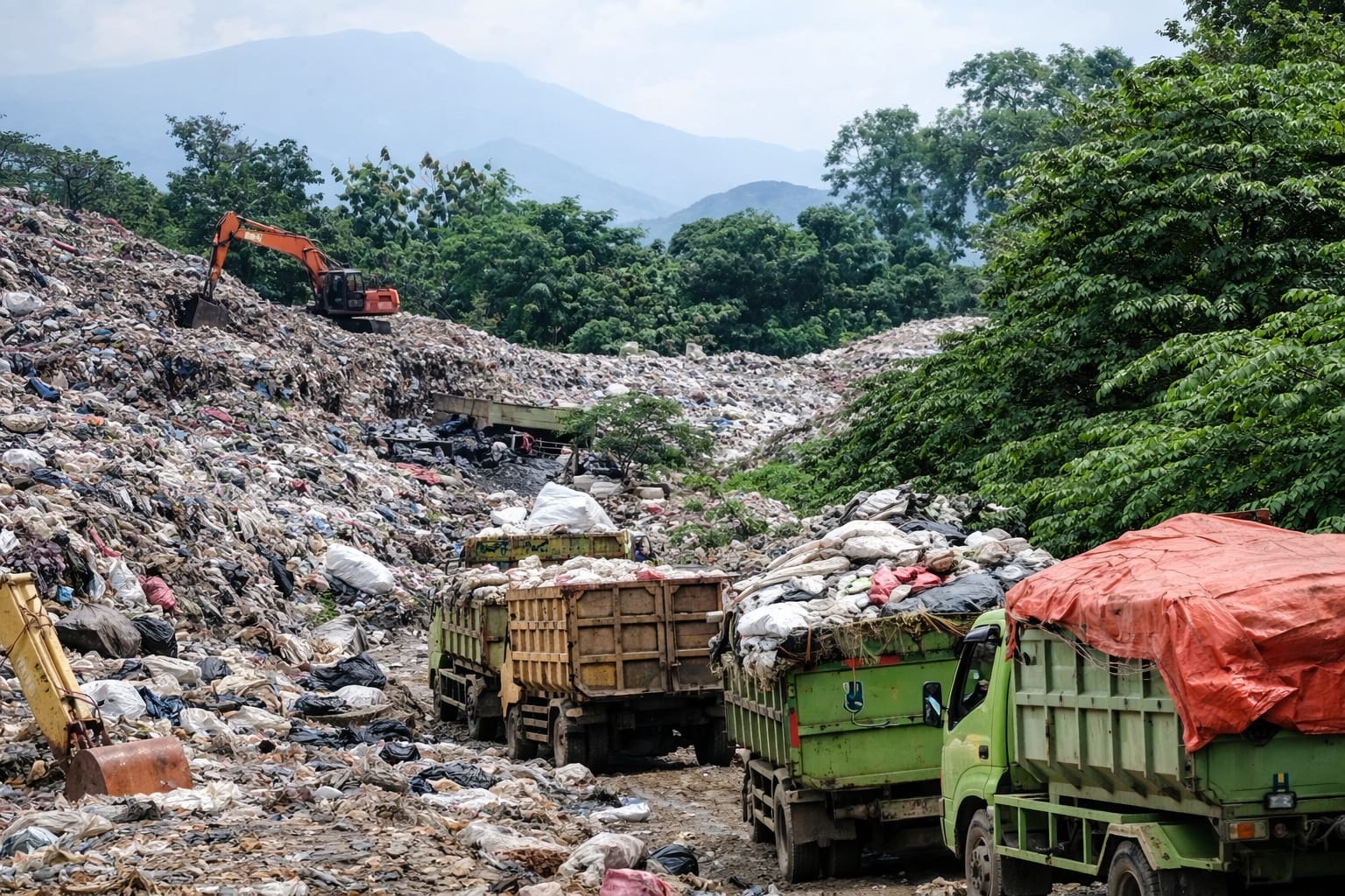 TPAS Gunungsantri Kembali Normal, DLH Cirebon Perpanjang Kontrak hingga 2027