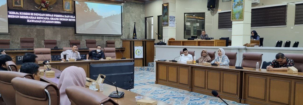 Komisi III DPRD Kota Cirebon Dorong Revitalisasi Kawasan Stadion Bima