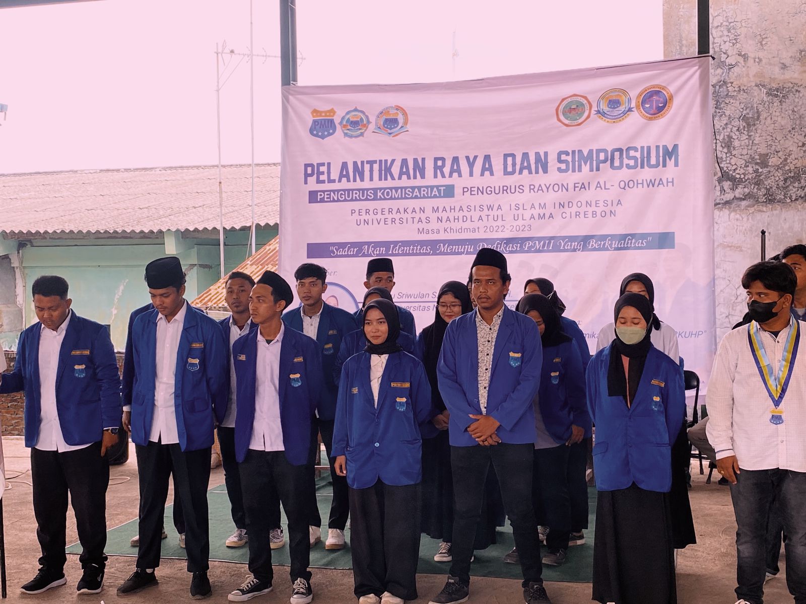 Menuju Organisasi Yang Berkualitas, Pengurus Komisariat PMII UNU Cirebon Gelar Pelantikan Raya