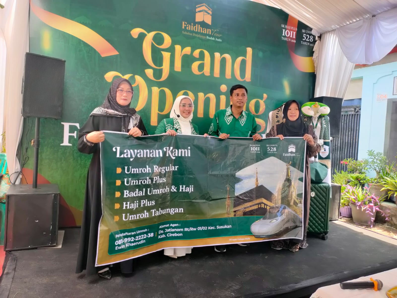 Faidhan Tour Berkah, Biro Perjalanan Umroh dan Haji Kedepankan Pelayanan Sepenuh Hati 
