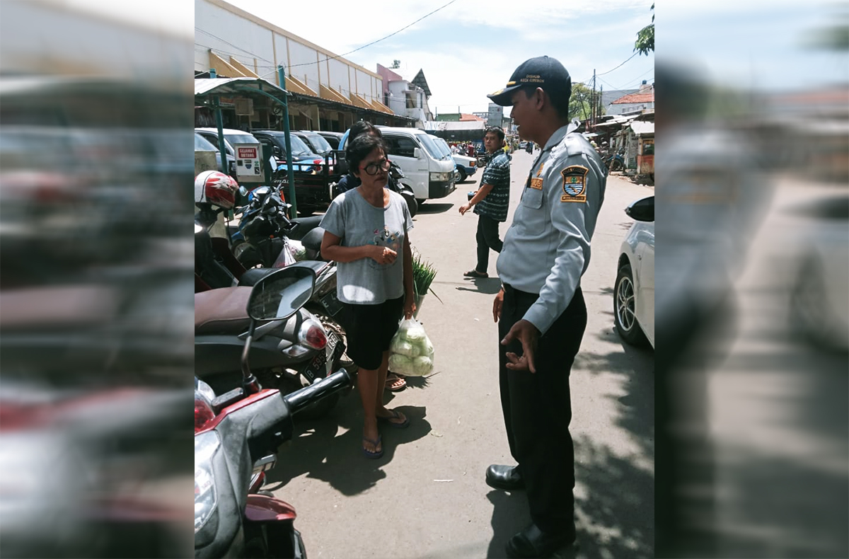 Dishub ke Pasar Jagasatru, Parkir Liar Ditertibkan