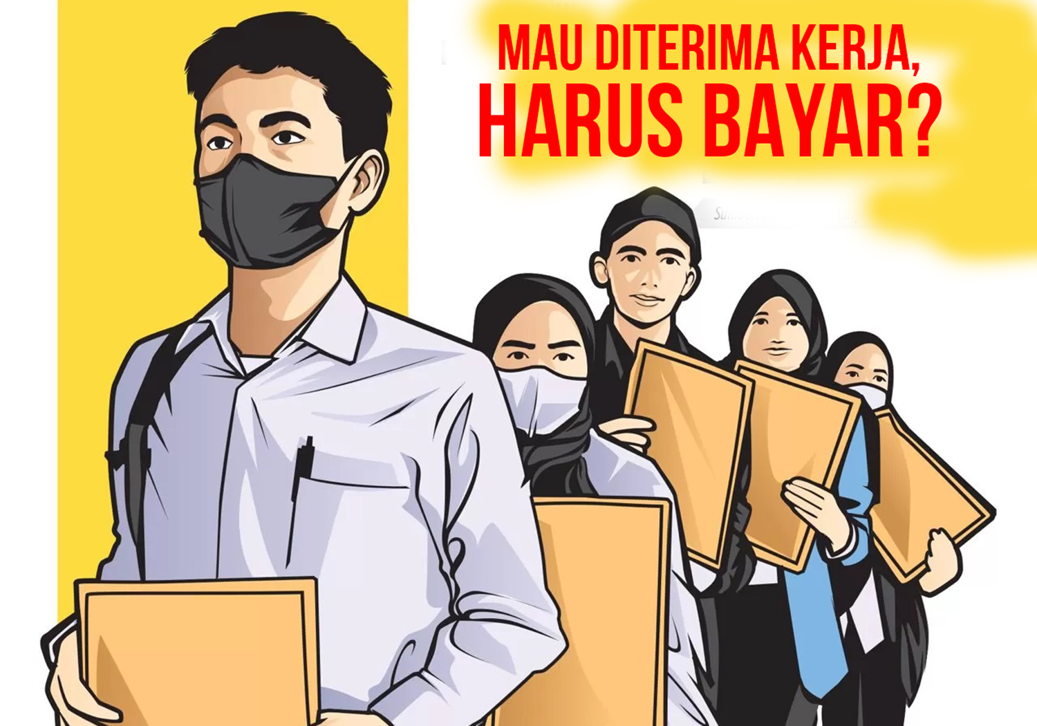 Bayar Rp2 Juta untuk Bisa Diterima Kerja, Benarkah? Ini Kesaksian Warga