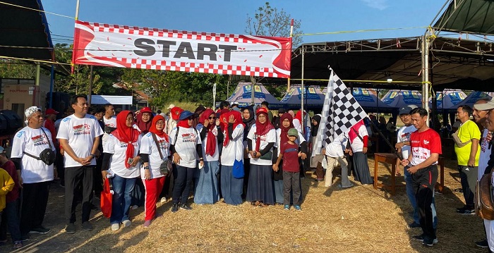 Suhendrik Jalan Santai Bersama Warga Nuansa Majasem 