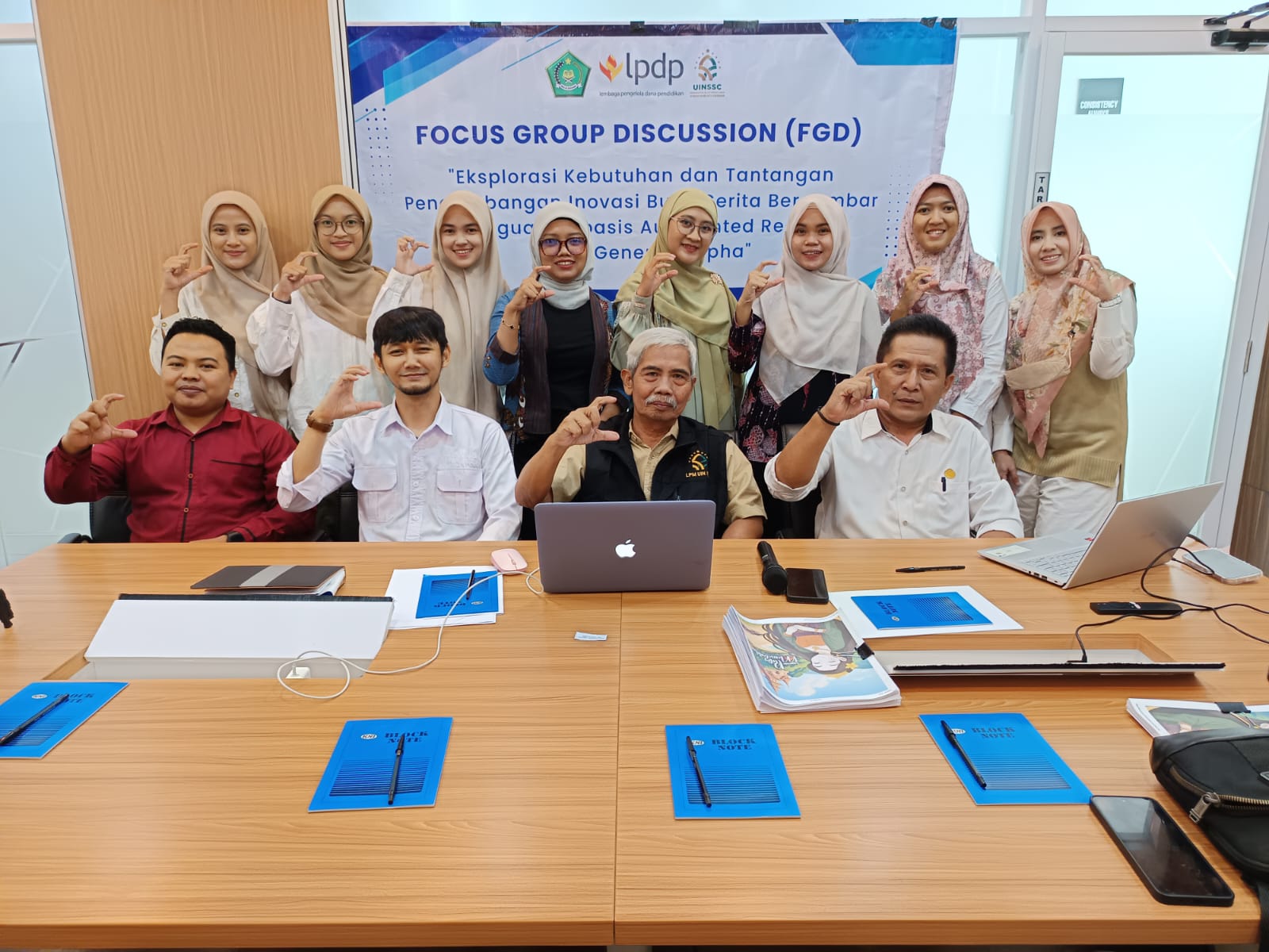 Kolaborasi Budaya dan Teknologi, Tim Periset UINSSC Kembangkan Buku Cerita AR Bilingual