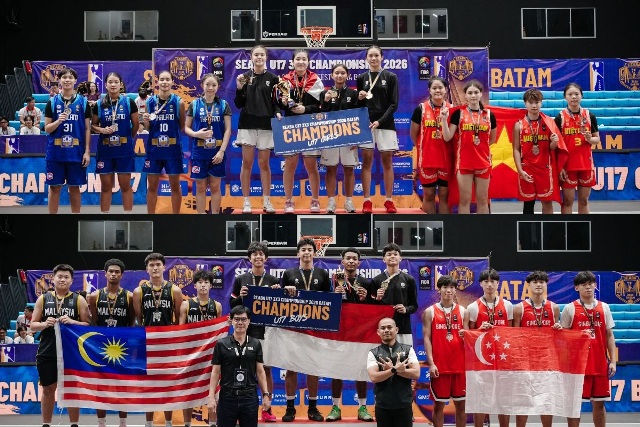 Timnas Basket U17 3x3 Indonesia Kawinkan Gelar SEABA 2026, Jebolan DBL Mendominasi
