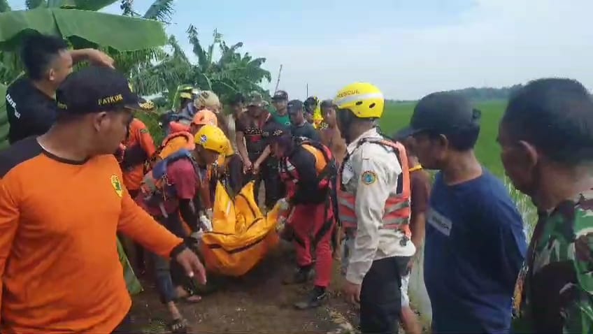 Korban Terakhir yang Tenggelam di Sungai Panarikan Indramayu Ditemukan, 3 Siswi SD Meninggal Dunia