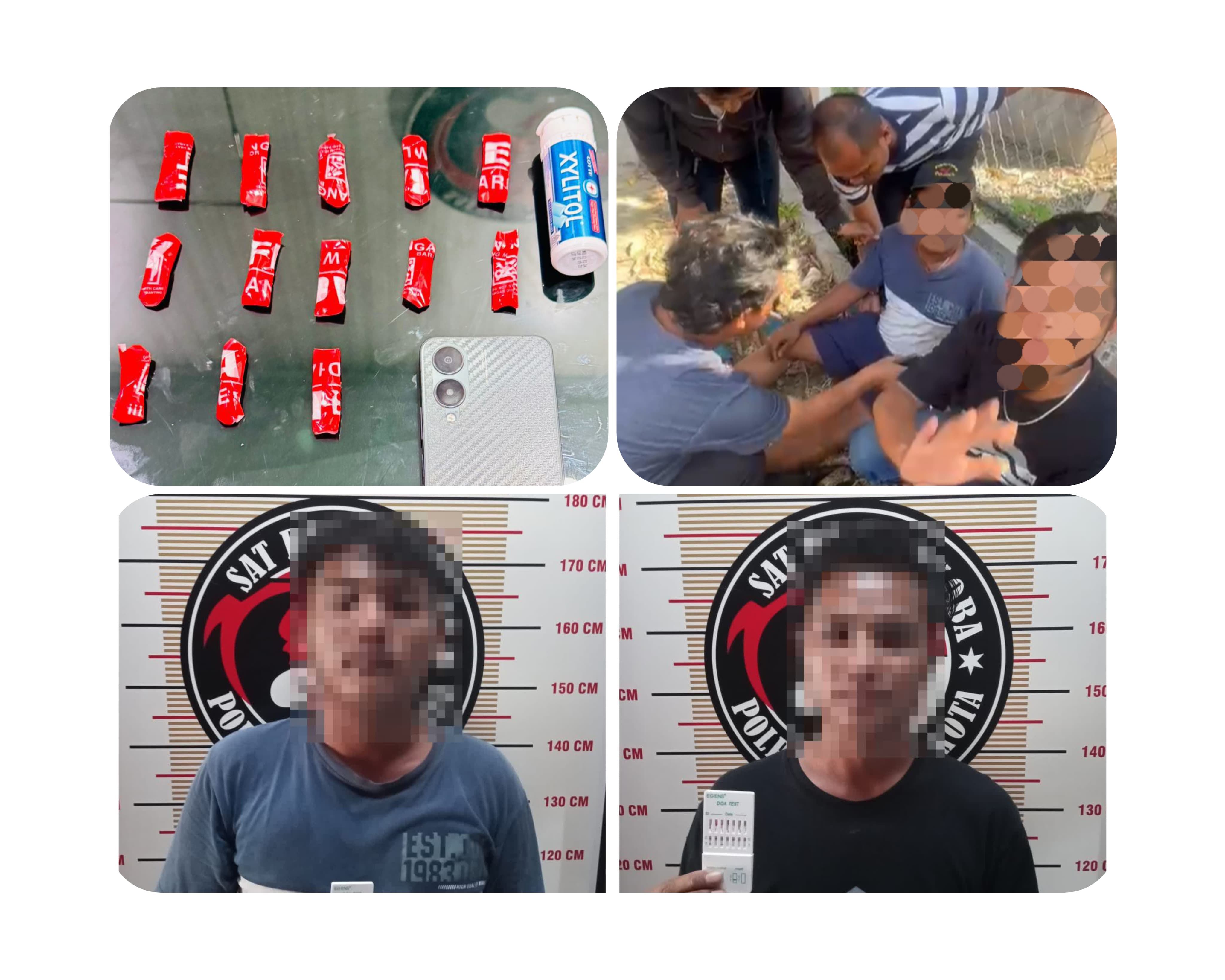 Dua Pemuda Diamankan Satresnarkoba Polres Cirebon Kota Karena Edarkan Barang Haram