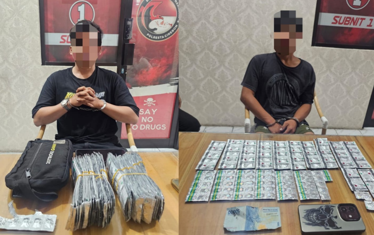 2 Pengedar Obat Ilegal Diringkus Polisi di Talun dan Ciledug