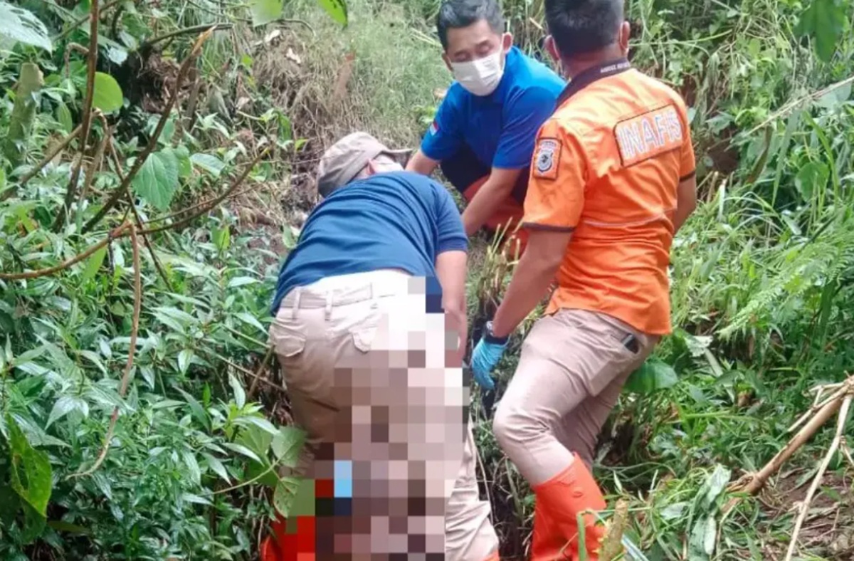 Mayat Pria Ditemukan di Parit Kebun Sayur, Polisi Temukan Dugaan Unsur Pembunuhan