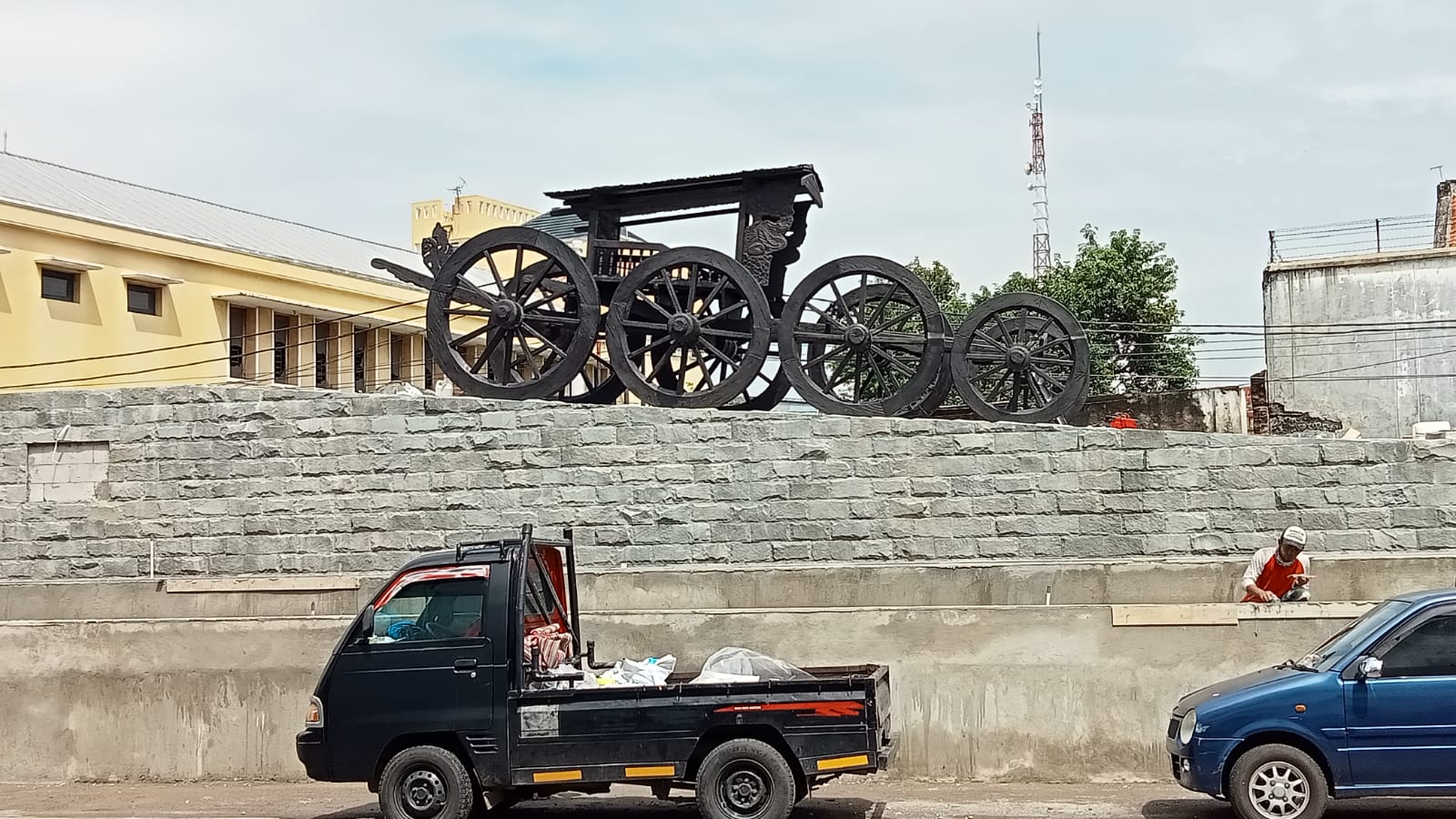 Sejarah Pedati Gede Pekalangan Cirebon, Dipakai Mengangkut Kayu saat Pembangunan Masjid Agung Sang Cipta Rasa