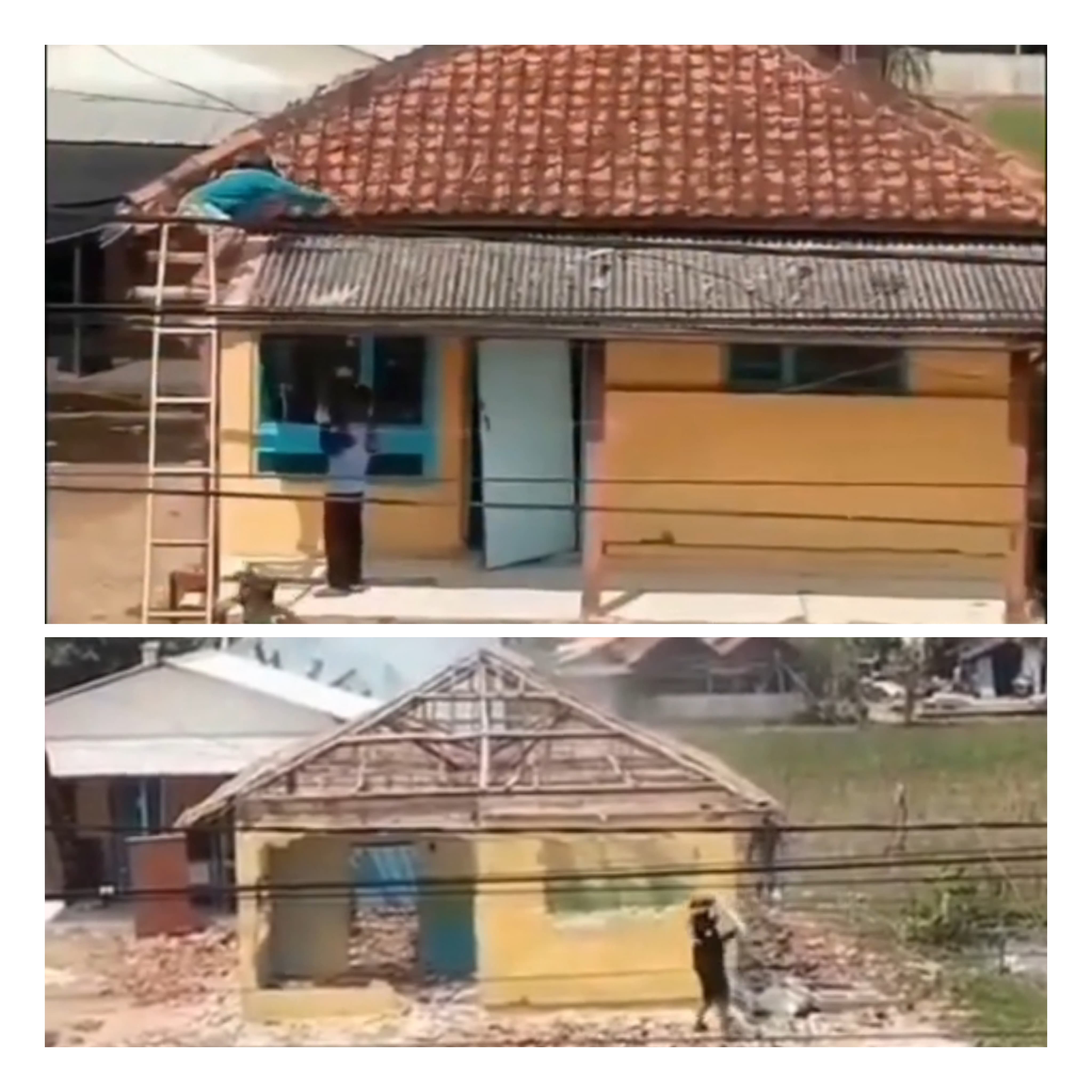 Viral TK di Guwa Kidul Cirebon Dibongkar Demi Koperasi Desa Merah Putih