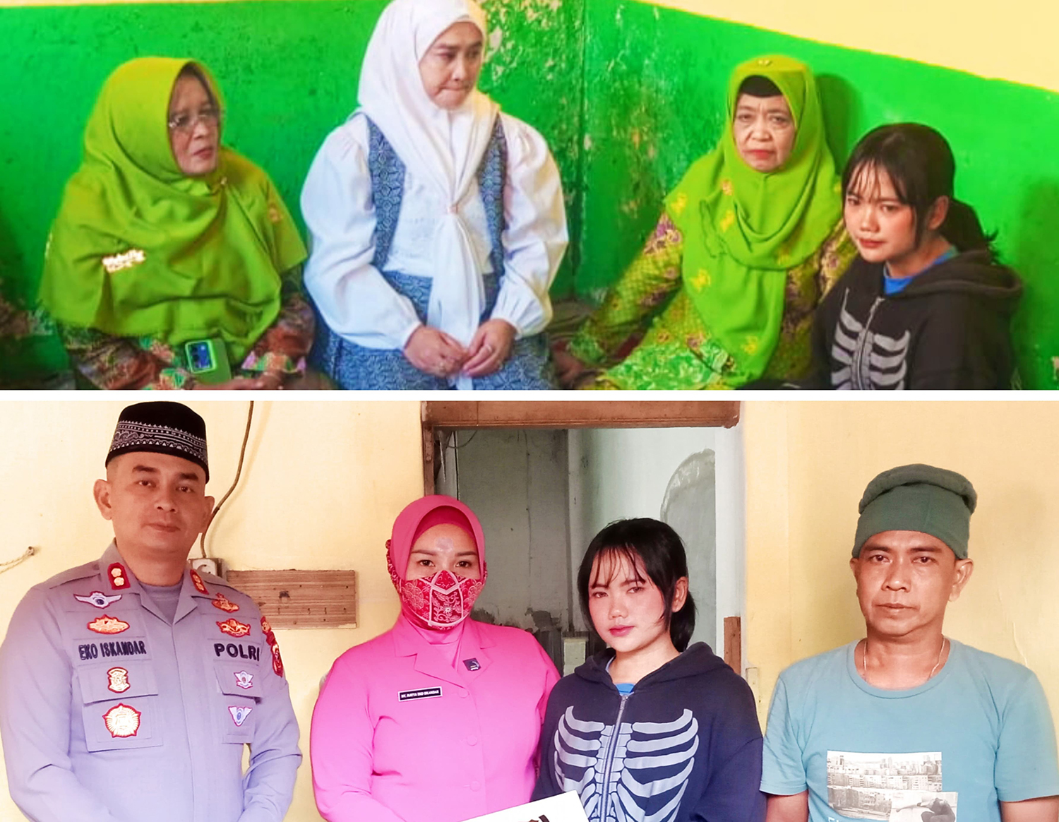 Pastikan Proses Pemulangan Jenazah Tasmi Lancar, Kapolres Ciko Datangi Rumah Almarhumah
