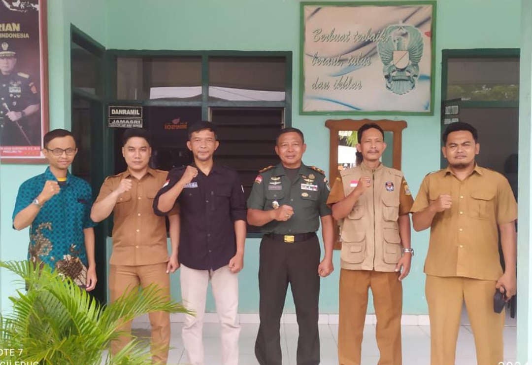 Tukar Pendapat Soal Keamanan dan Ketertiban Jelang Pilkada, PPK Ciledug Jalin Komunikasi dengan TNI 