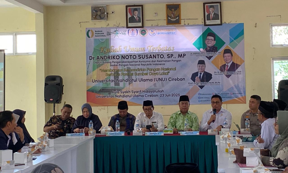 UNU Gelar Kuliah Umum Terbatas