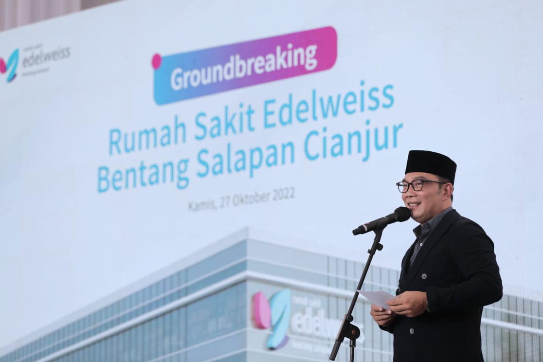 Ridwan Kamil: Pembangunan RS Edelweiss Cianjur Contoh Kolaborasi Umara dan Ulama