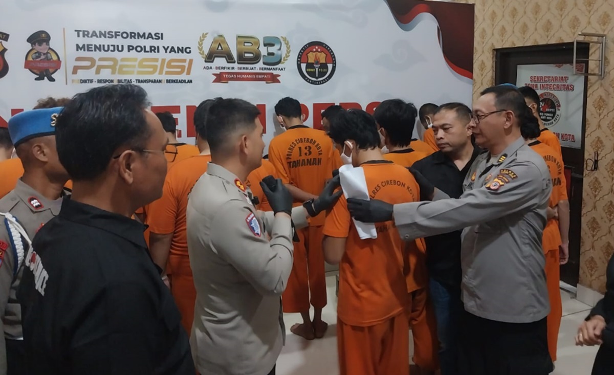 Dari Kondektur hingga Koki Nyambi Jual Narkoba Ditangkap Polres Cirebon Kota 