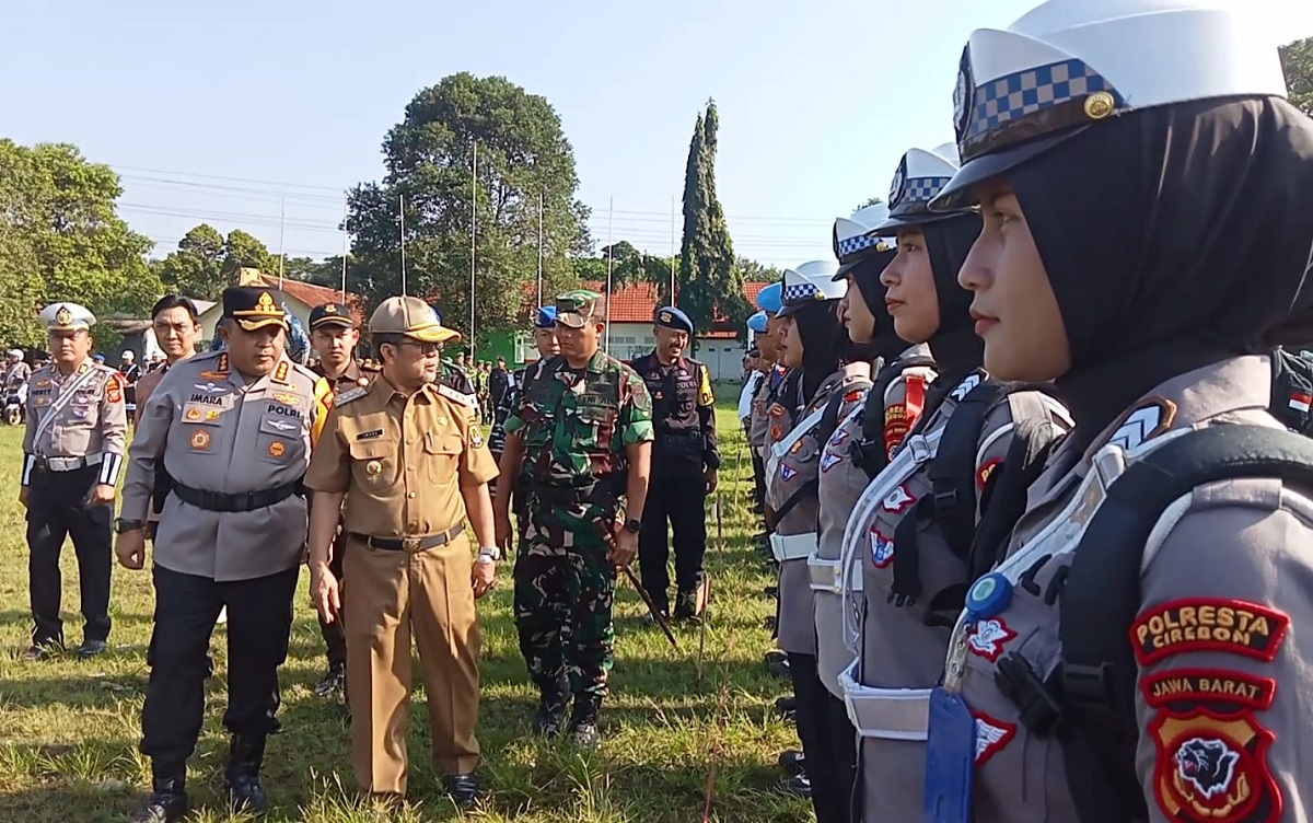 Mudik Lebaran 2026: Polresta Cirebon Kerahkan 1.200 Personel dan Dirikan 11 Pos Pengamanan
