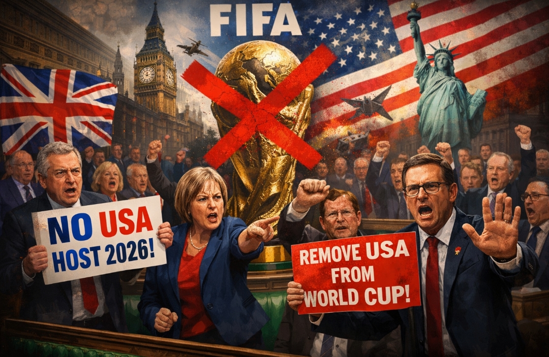 FIFA Ditekan! Parlemen Inggris Tolak AS Jadi Tuan Rumah Piala Dunia 2026
