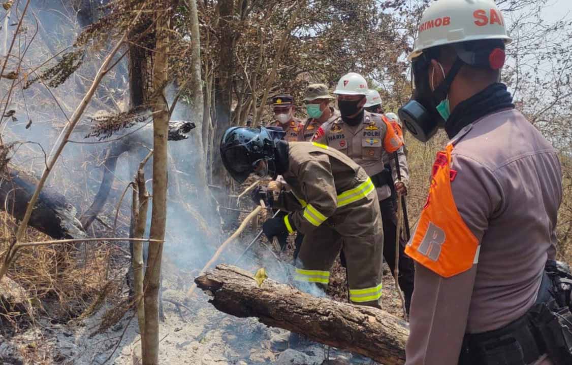 Bukit Seribu Bintang Ikut Terbakar, Berikut 8 Lokasi Api di Gunung Ciremai