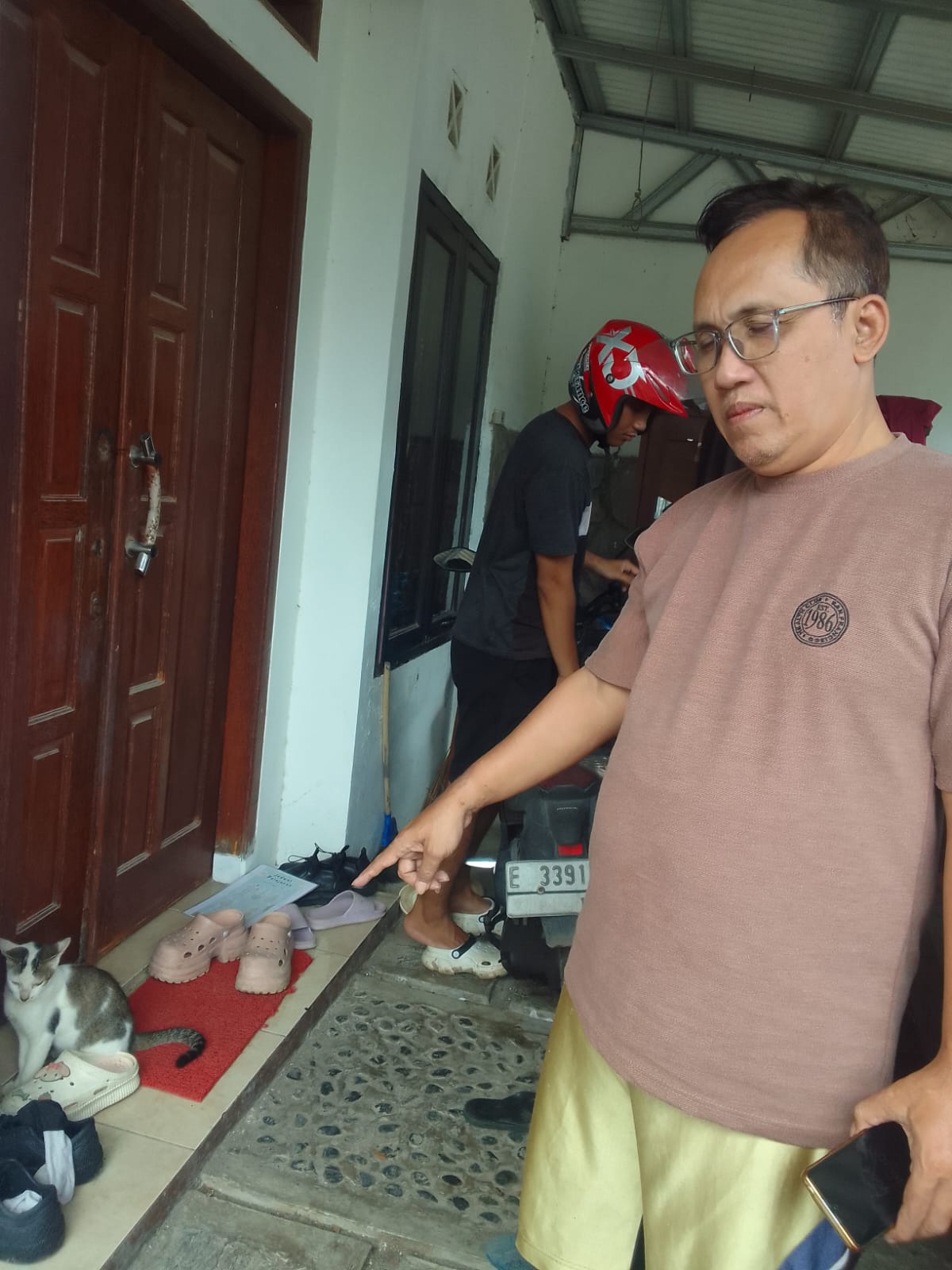 Maling Gondol Motor di Pejambon, Sempat Papasan dengan Anak Korban