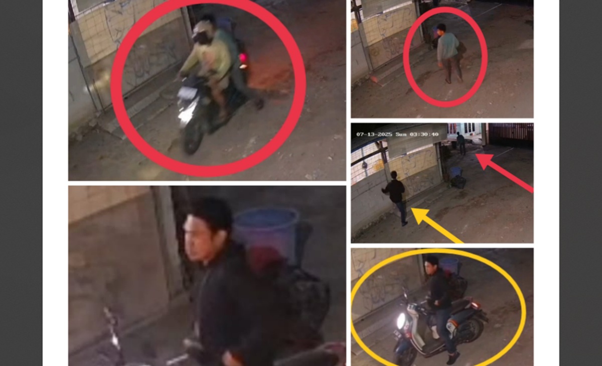 Pencuri Sepeda Motor Terekam CCTV di Cirebon, Lihat Tampangnya