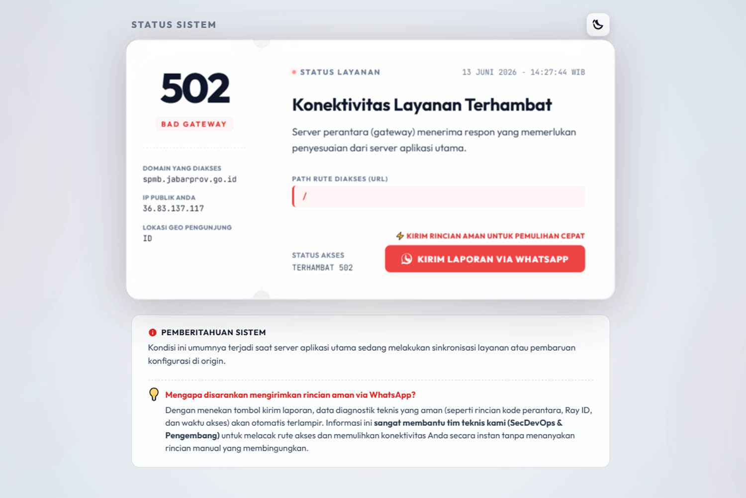 Server SPMB Jabar 2026 Kembali Error, Dekan Uniku Soroti Tiga Hal