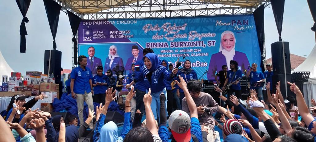 Rinna Suryanti Gelar Pesta Rakyat 
