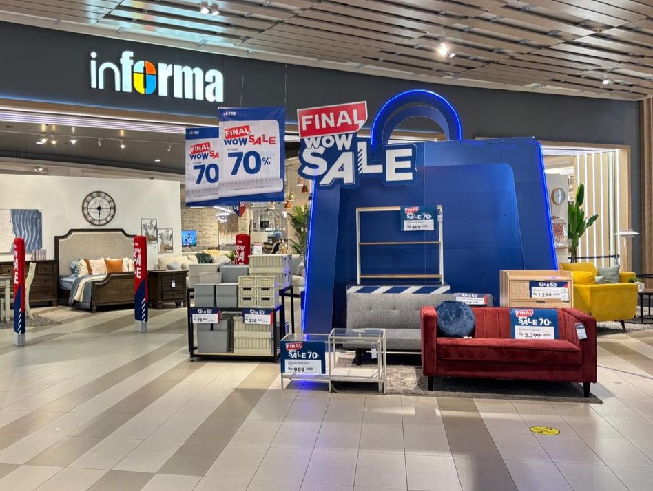 INFORMA Living Plaza Cirebon Hadirkan Diskon Hingga 70 Persen, Lengkapi Hunian Lebih Hemat
