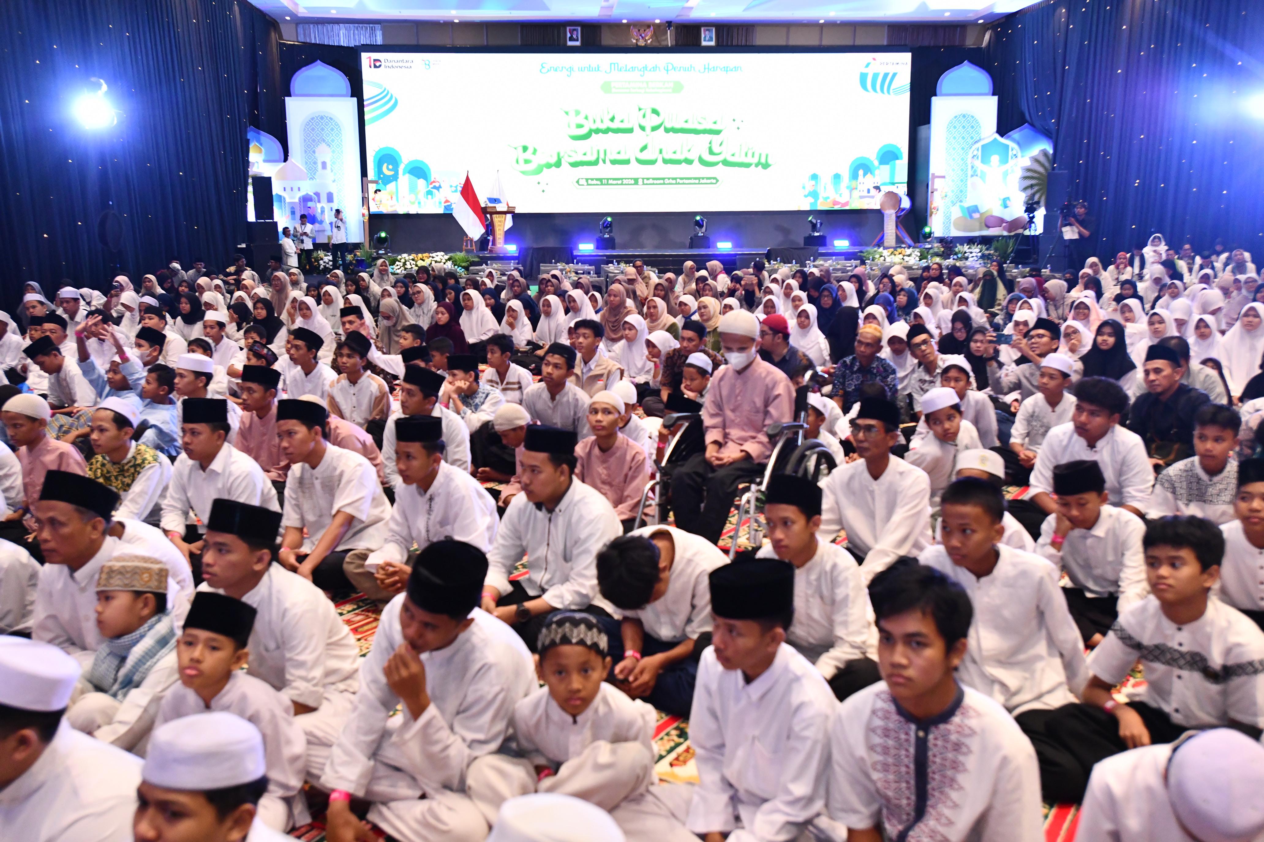 Energi Ramadan Penuh Harapan, Pertamina Salurkan Santunan bagi 29 ribu Anak Yatim