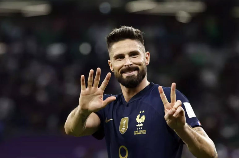 Rekor Fantastis Olivier Giroud Usai Antarkan Prancis ke Perempat Final Piala Dunia 2022