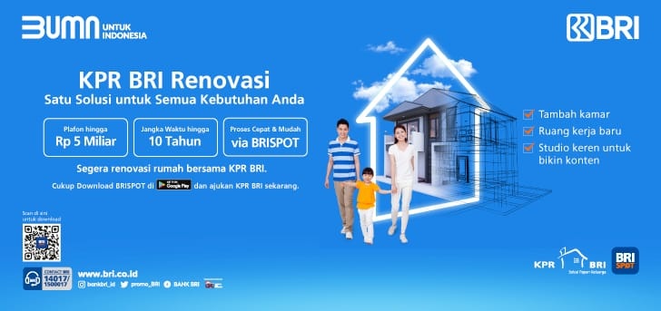 Kredit BRI, Solusi Dana Cepat Saat Renovasi Rumah