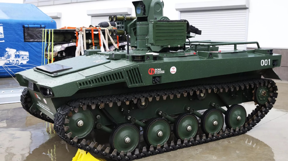 Ngeri! Rusia Keluarkan Robot Tempur, Siap Hancurkan Tank M1 Abrams dan Leoparf 2