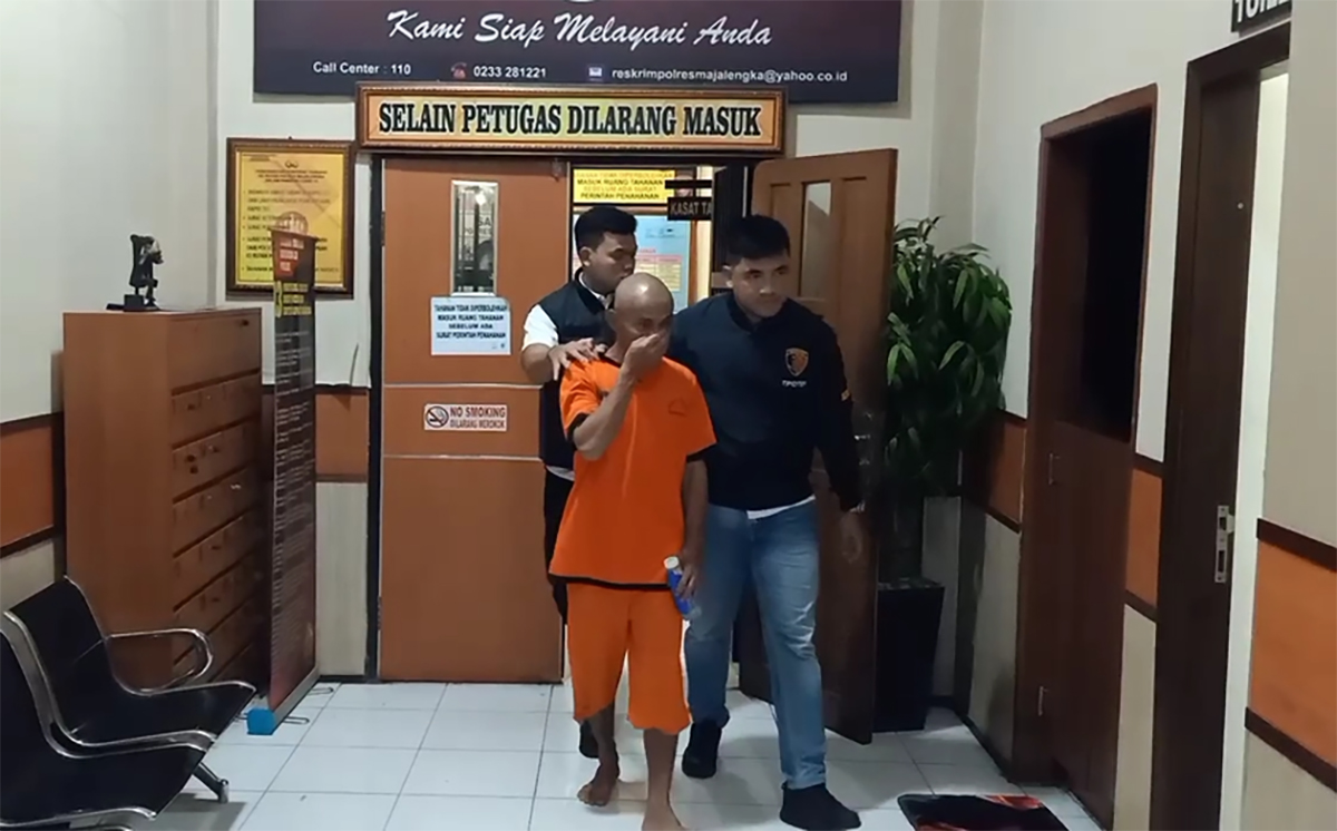 Suami di Majalengka Teror Mantan Istri Pakai Video Syur, Akhirnya Diringkus Polisi