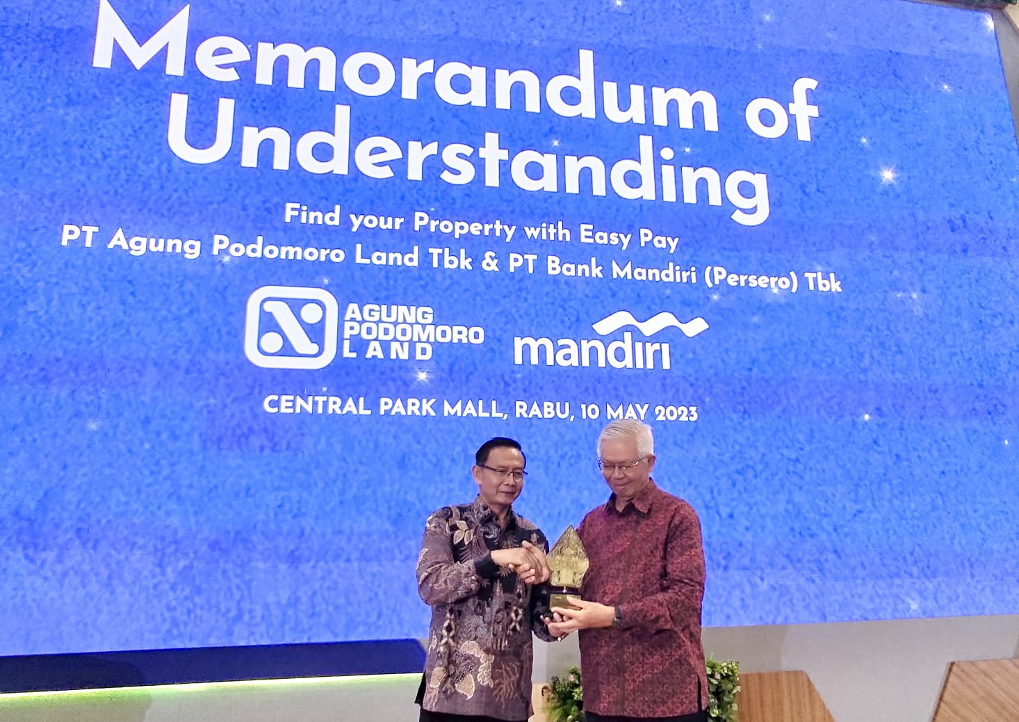 Dorong Bisnis KPR, Bank Mandiri Kolaborasi dengan Agung Podomoro Land Gelar Event Ini 