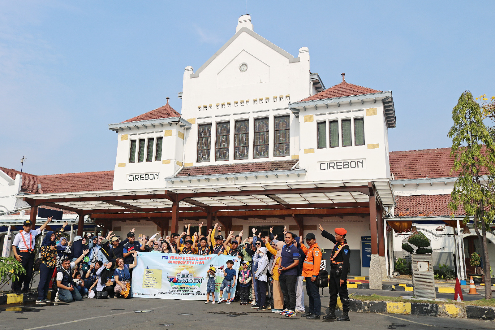 Daop 3 Cirebon Gelar Napak Tilas Jalur KA Pada Perayaan HUT Stasiun Cirebon Ke-112