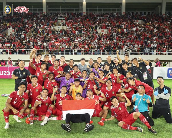 Menang 2-0 Lawan Turkmenistan, Timnas U-23 Indonesia Lolos ke Piala Asia 2024 Qatar