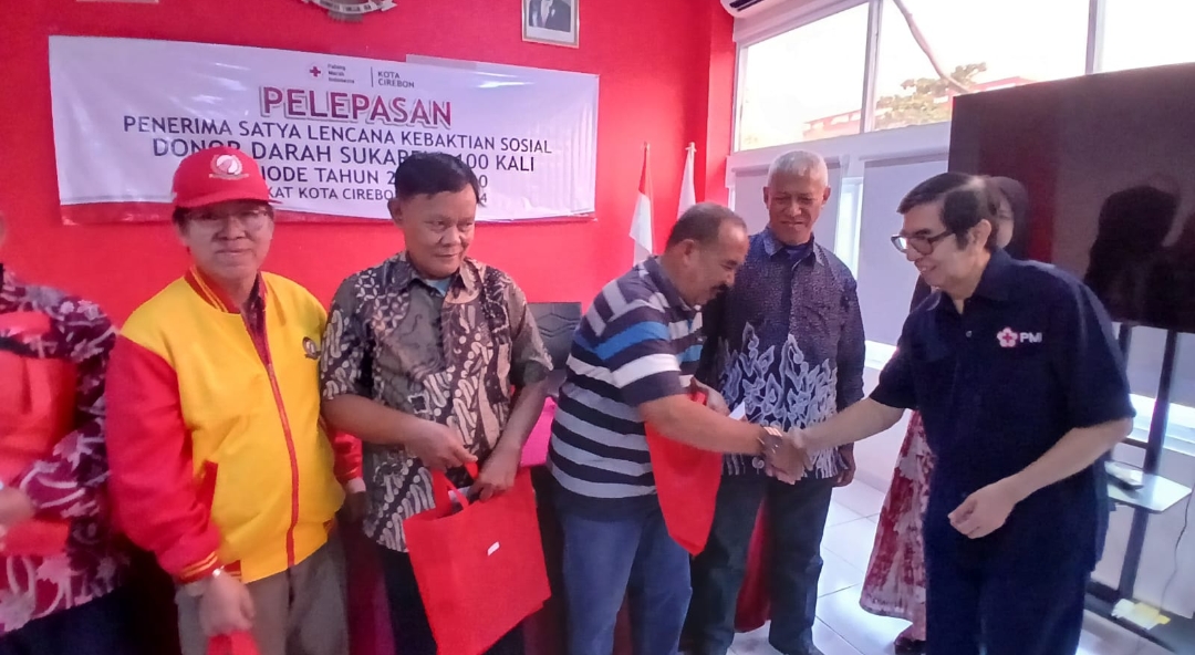 Luar Biasa! Aktif Donor Darah Lebih 100 Kali, Pendonor Asal Kota Cirebon Bakal Diganjar Satya Lencana