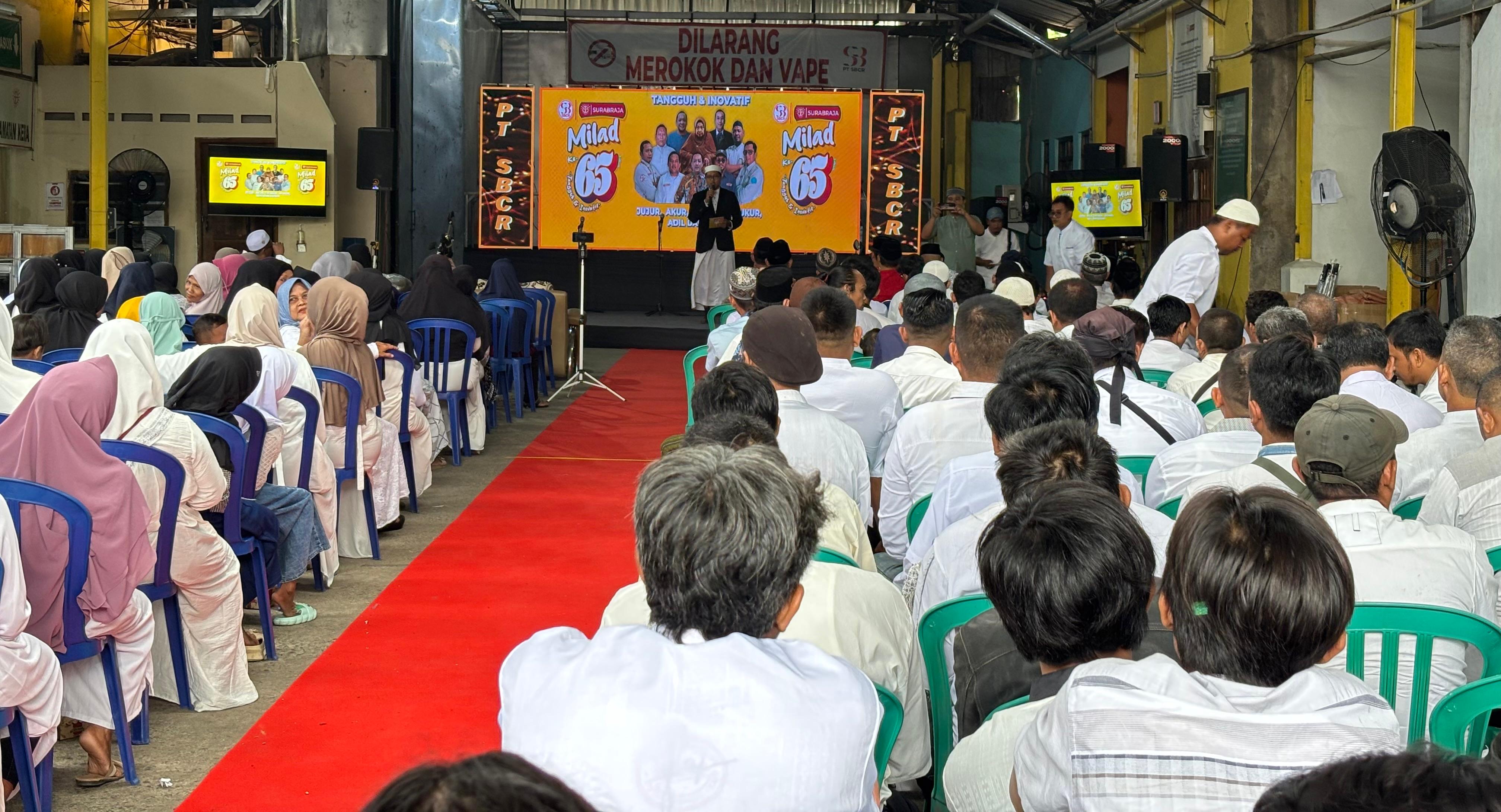 Milad ke-65 Surabraja: Launching Produk Premium dan Peresmian Mesin Produksi Premium 