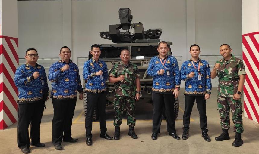 Jalin Sinergitas Rupbasan Cirebon Sambangi Markas Batalyon Arhanud 14/PWY