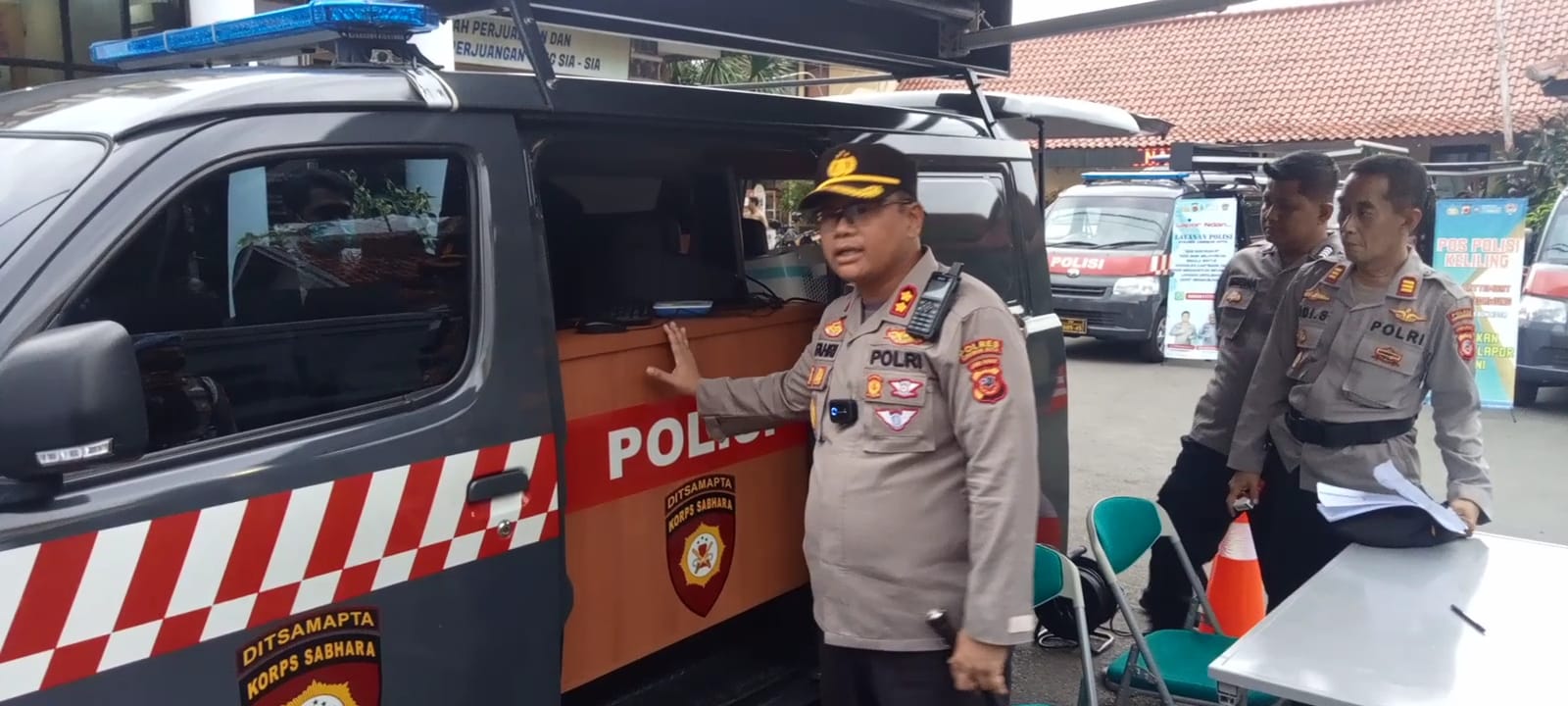 Jemput Bola, Polres Cirebon Kota Luncurkan Mobil Layanan Dumas Keliling, Begini Tugasnya 